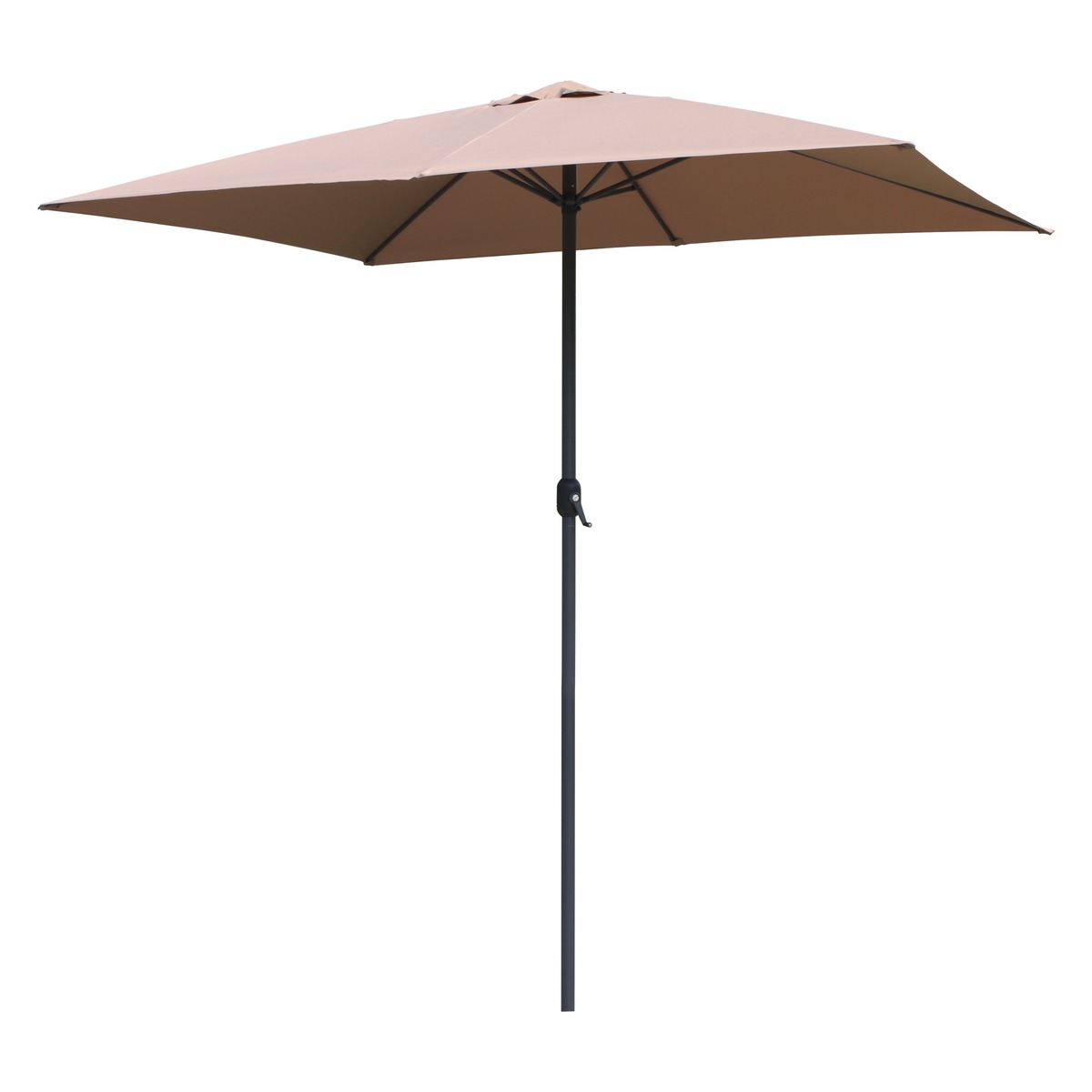 Parasol - 2 x 3 m - marron taupe Parasol - 2 x 3 m - marron taupe