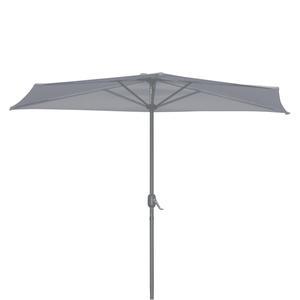 Parasol De Balcon Ares O 2 5 M Gris Parasols Pieds De Parasols Et Voiles D Ombrage La Foir Fouille