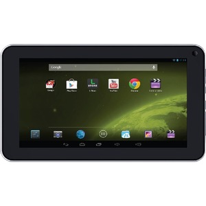 Tablette tactile Android + casque audio - 19.1 x 11.6 cm - Noir