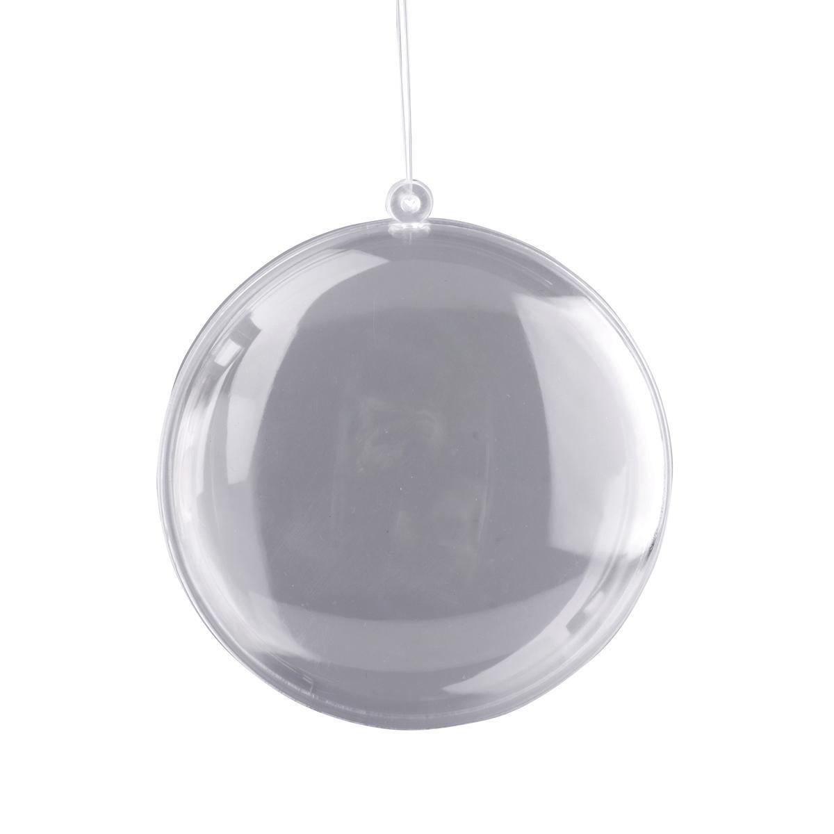 Aura Boule De Noel Boule De Noel A Decorer Transparent Loisirs Creatifs De Noel La Foir Fouille
