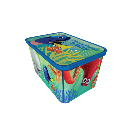Boîte de rangement Dory - Plastique - 29,5 x 19 x H 13,8 cm - Multicolore Boîte de rangement Dory - Plastique - 29,5 x 19 x H 13,8 cm - Multicolore