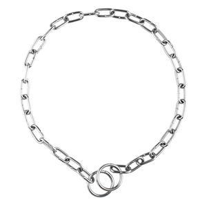Collier pour chien étrangleur en métal - L 60 cm