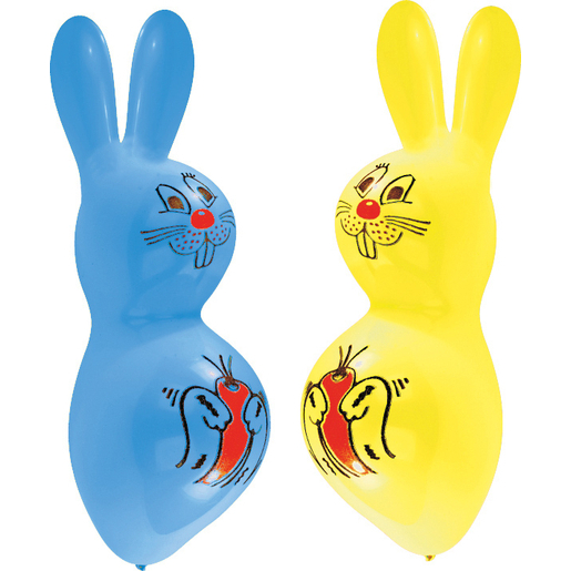 Lot De 2 Ballons Elephants Latex Multicolore Decoration De