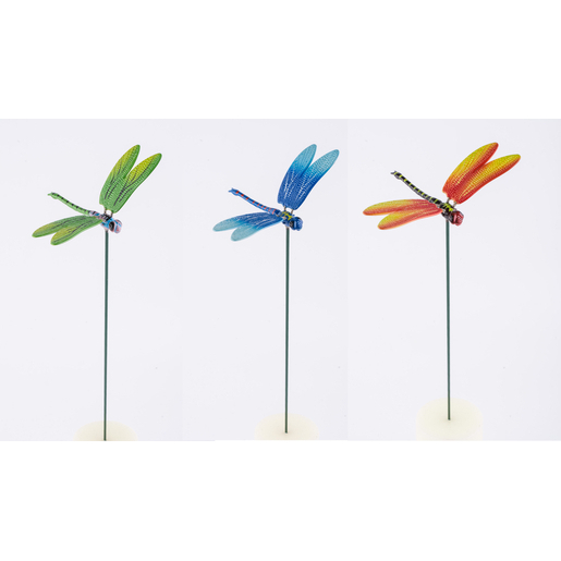 Libellule Sur Pique Decoration De Jardin La Foir Fouille