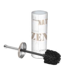 Brosse WC à imprimé - ø 9.4 x H 38.5 cm - Multicolore