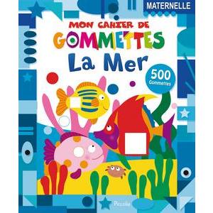Cachier gommettes La Mer - 19,5 x 24 cm - Papier - Multicolore