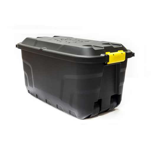 Malle Plastique Noir Rangement Plastique La Foir Fouille