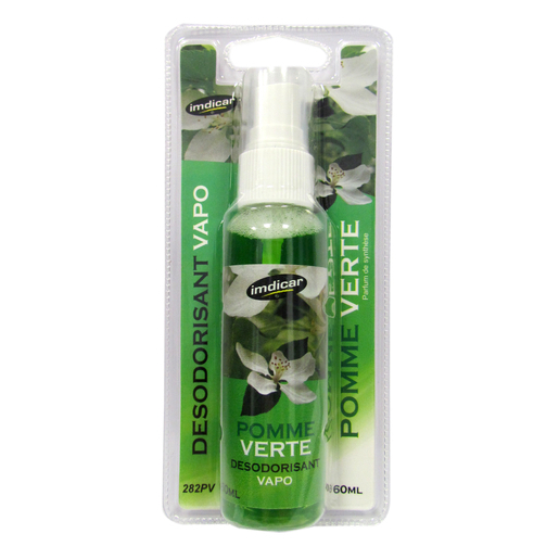 Désodorisant spray pomme - 60 ML - Vert Désodorisant spray pomme - 60 ML - Vert