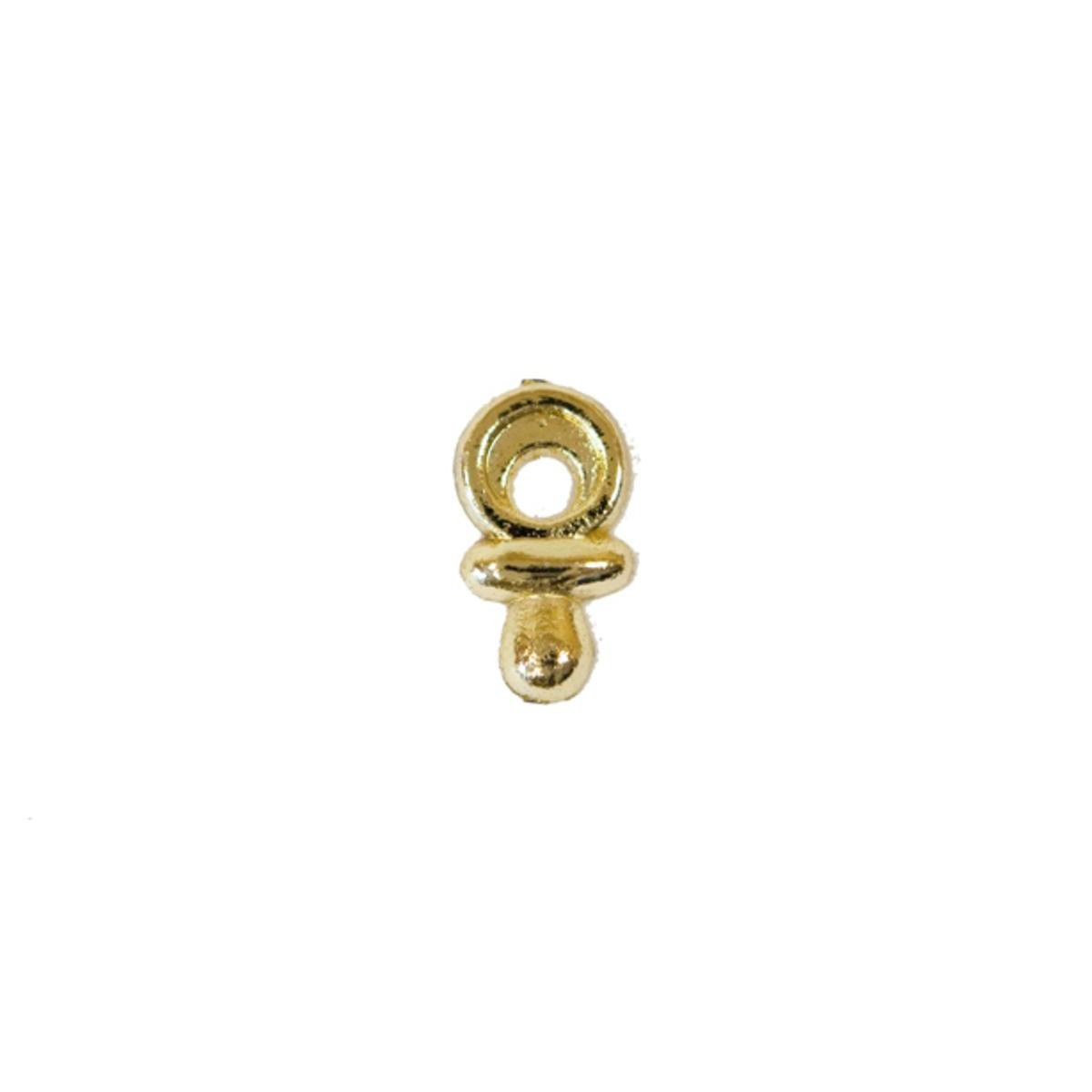 Motifs tétine x 10 - 2.3 x 1.3 cm - Or Motifs tétine x 10 - 2.3 x 1.3 cm - Or