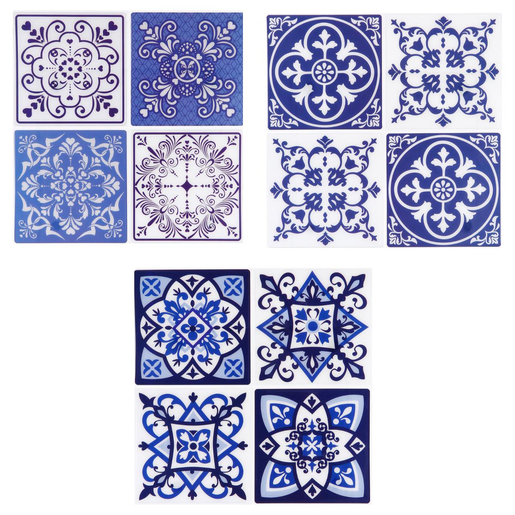 Sticker Carrelage 4 Carreaux Stickers Et Adhesifs Deco La Foir