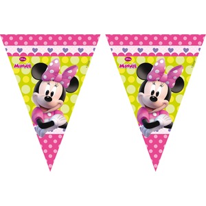 Guirlande Minnie Bow-tique en plastique - 2,3 m - Multicolore