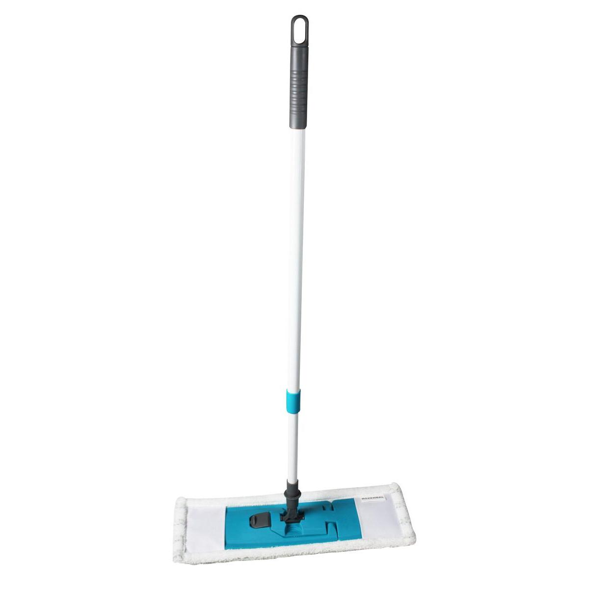Balai multi-usages avec housse microfibre, manche télescopique Balai multi-usages avec housse microfibre, manche télescopique