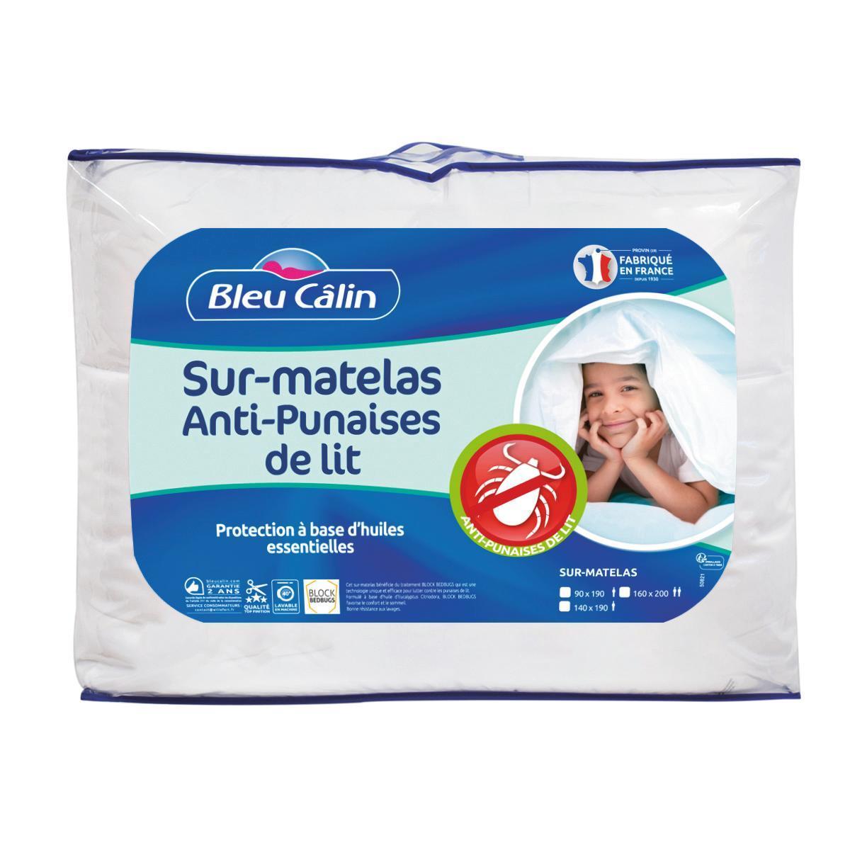Surmatelas anti-punaises - 90 x 190 cm Surmatelas anti-punaises - 90 x 190 cm