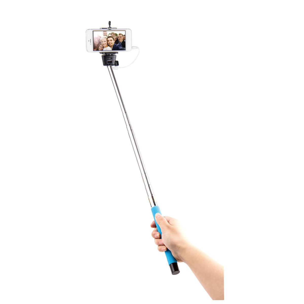 Perche à selfie avec déclencheur - Métal et plastique - 30 x 5.5 x 3.5 cm - Différents coloris Perche à selfie avec déclencheur - Métal et plastique - 30 x 5.5 x 3.5 cm - Différents coloris