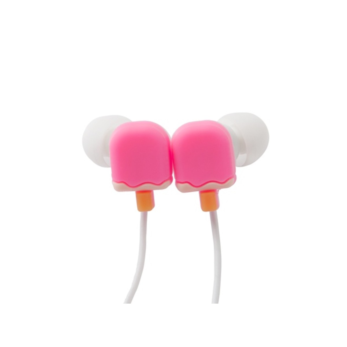 Écouteurs en forme de glaces - Rose Écouteurs en forme de glaces - Rose