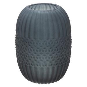 Vase frosted H 19,5 hiver assortis