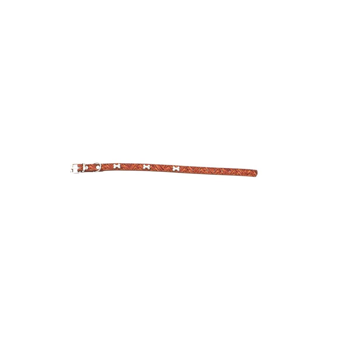 Collier pour chien effet tressé - L 30 cm Collier pour chien effet tressé - L 30 cm
