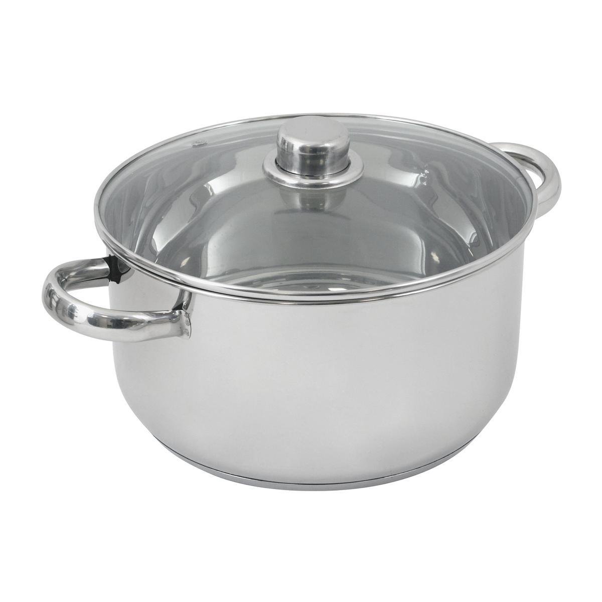 Marmite olymp - Acier inoxydable - Diamètre 24 cm - Gris Marmite olymp - Acier inoxydable - Diamètre 24 cm - Gris