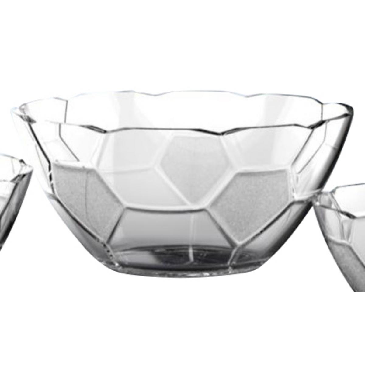 3 saladiers ballon de foot - 41 CL - ø 17 cm x 3 - Transparent 3 saladiers ballon de foot - 41 CL - ø 17 cm x 3 - Transparent
