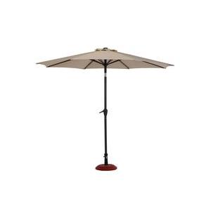 Parasol Fidji - ø 3 x H 2.45 m - Beige sable - HESPERIDE