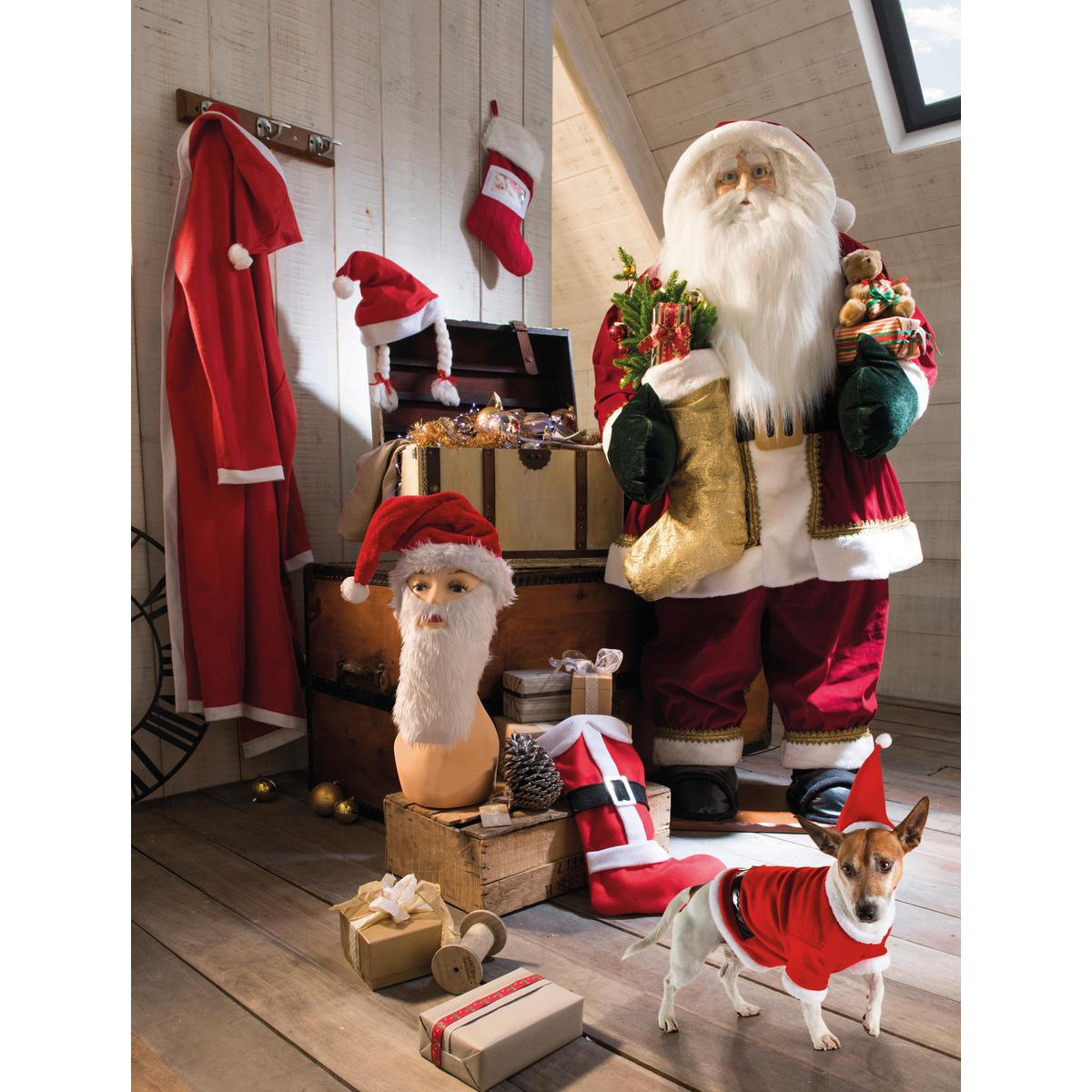 Deguisement Mere Noel La Foir Fouille Bonnet Mere Noel Et Couettes Bonnets Et Chapeaux La Foir Fouille