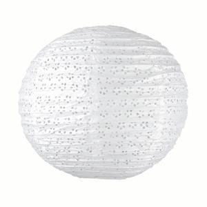 Boule japonaise à suspendre - ø 40 cm - Différents modèles - Blanc