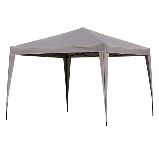 Tonnelle Pollux - 3 x 2.6 x 3 m - Marron taupe - MOOREA Tonnelle Pollux - 3 x 2.6 x 3 m - Marron taupe - MOOREA