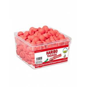 Boite De Bonbons Tagada 210 Bonbons Rouge Haribo Confiserie Et Bonbons Pour Enfants La Foir Fouille