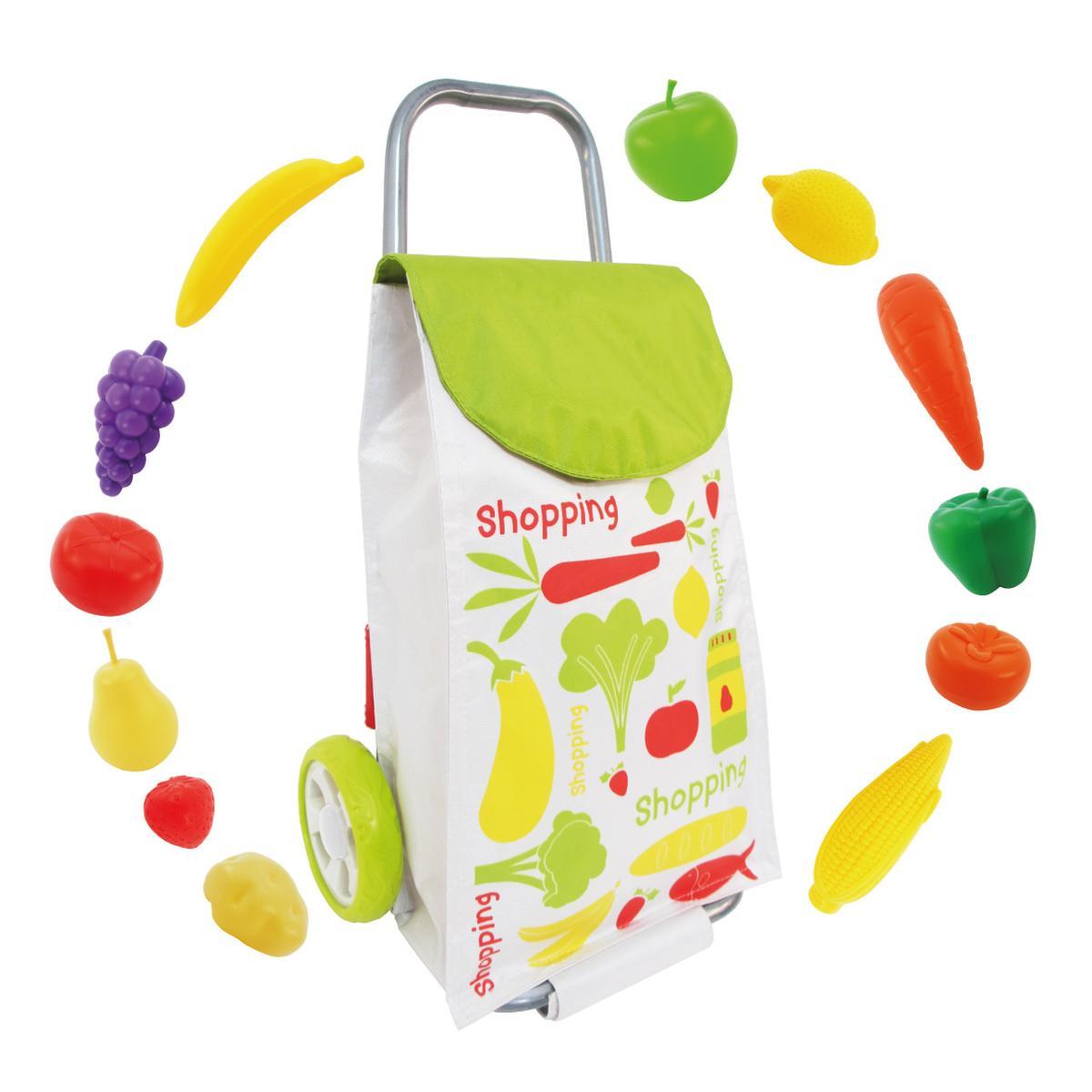 Chariot de courses + 12 accessoires Chariot de courses + 12 accessoires