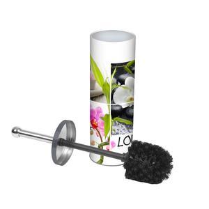 Brosse WC à imprimé - ø 9.4 x H 38.5 cm - Multicolore
