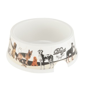 Gamelle pour animaux - Diamètre 25 cm - Multicolore