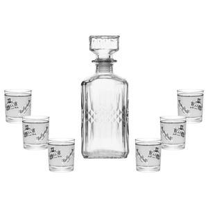 Service whisky de 7 pièces
