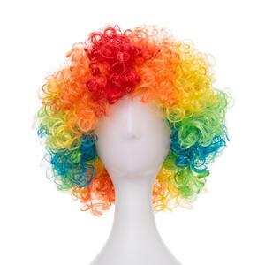 Perruque afro adulte Multicolore