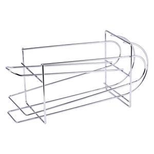 Organisateur à canettes - Inox - 40 x 15 x H 19 cm - Gris