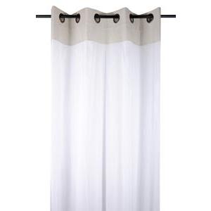 Angèle - Voilage - L 260 x l 135 cm - oeil lin