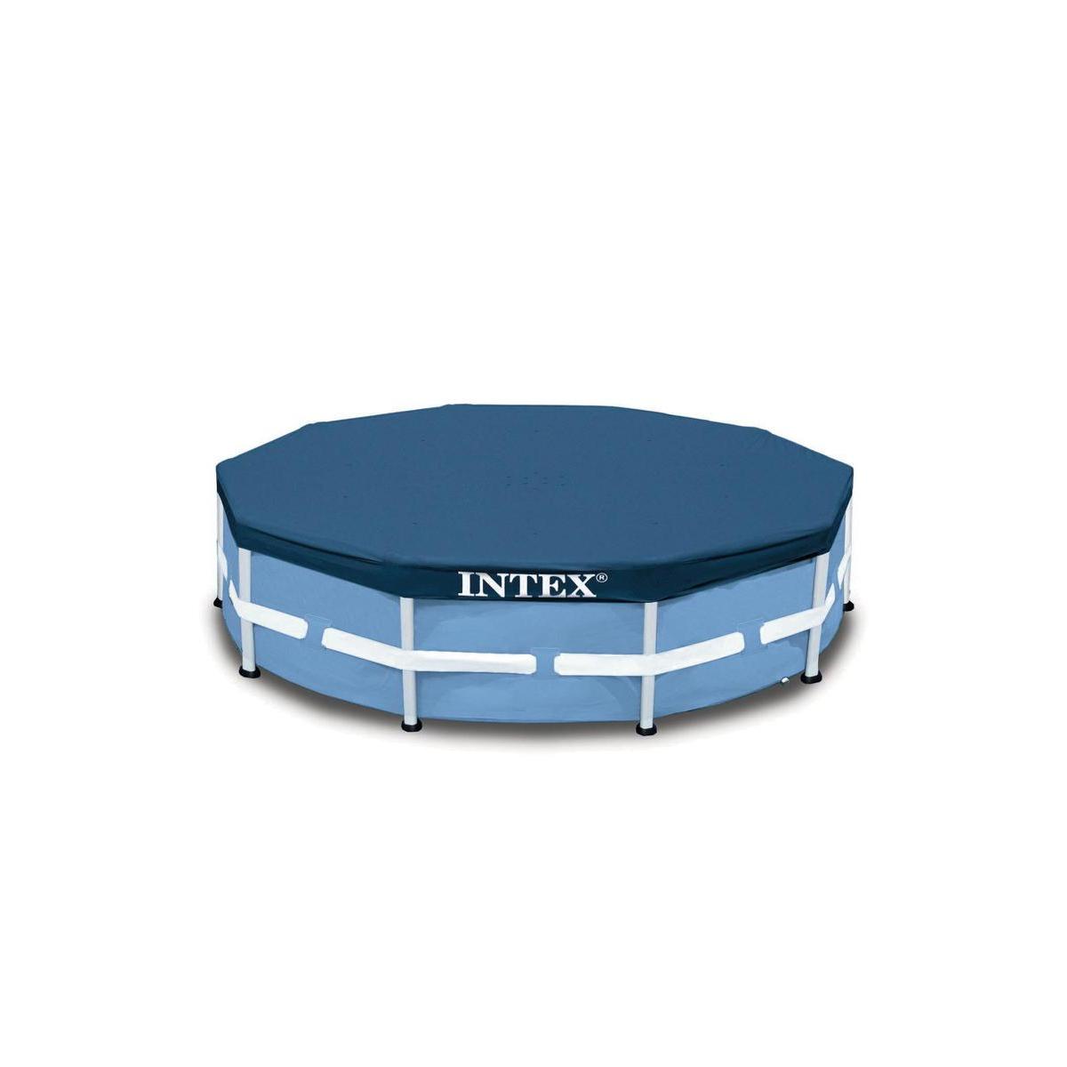 Bâche pour piscine ronde tubulaire Intex - ø 305 cm Bâche pour piscine ronde tubulaire Intex - ø 305 cm