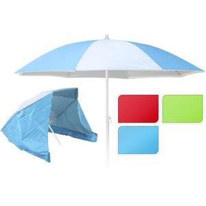 Parasol abri de plage - ø 176 x H 180 cm - Différents modèles