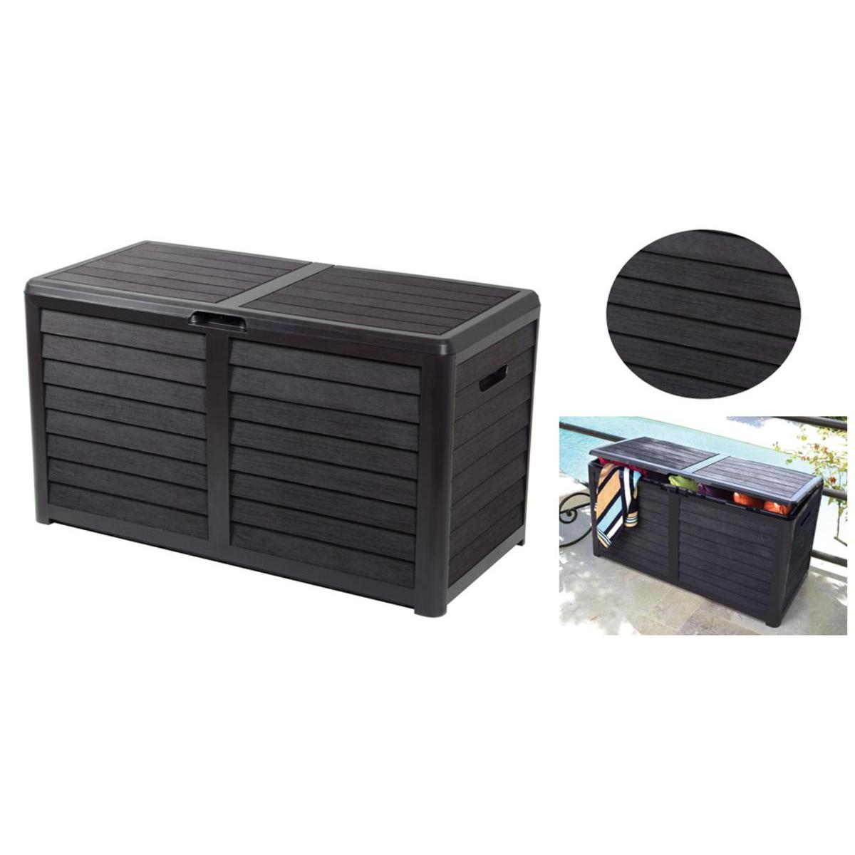 Coffre de rangement fermeture par verrou 850 L - Coffre de jardin -  Mobilier de jardin - Jardin et Plein air