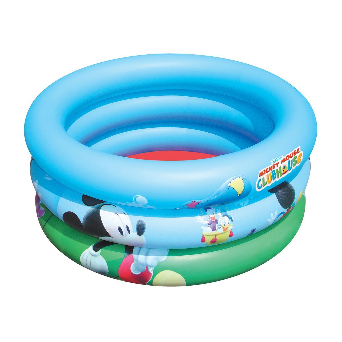 Piscine Ronde 3 Boudins Mickey Pour Bebe Diametre 70 X H 30 Cm Bleu Plein Air La Foir Fouille Piscine Ronde 3 Boudins Mickey Pour Bebe Diametre 70 X H 30 Cm Bleu Plein Air La Foir Fouille