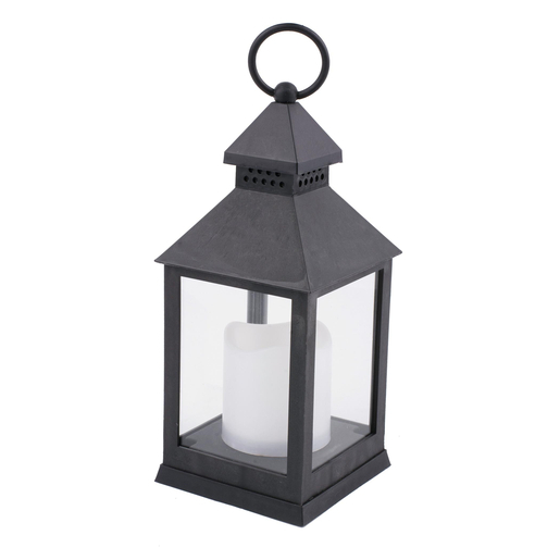 Lanterne led - Blanc, noir Lanterne led - Blanc, noir