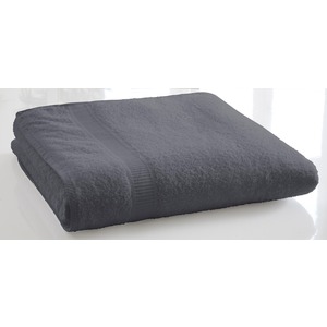 Drap de bain - 70 x 130 cm - Gris canon de fusil