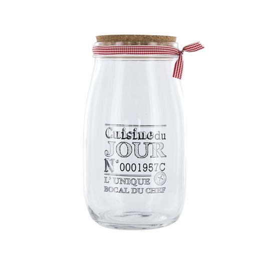 Bocal Avec Bouchon En Liege 1 5 L Materiel De Cuisine La