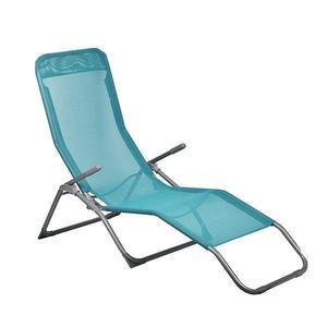 Transat Amanaya - 60 x L 142 x H 97 cm - Bleu tropical - MOOREA