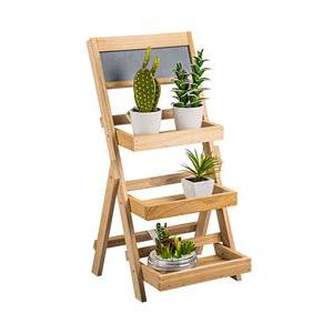 Etagère pliante pour plantes - 28 x 35 x H 79 cm