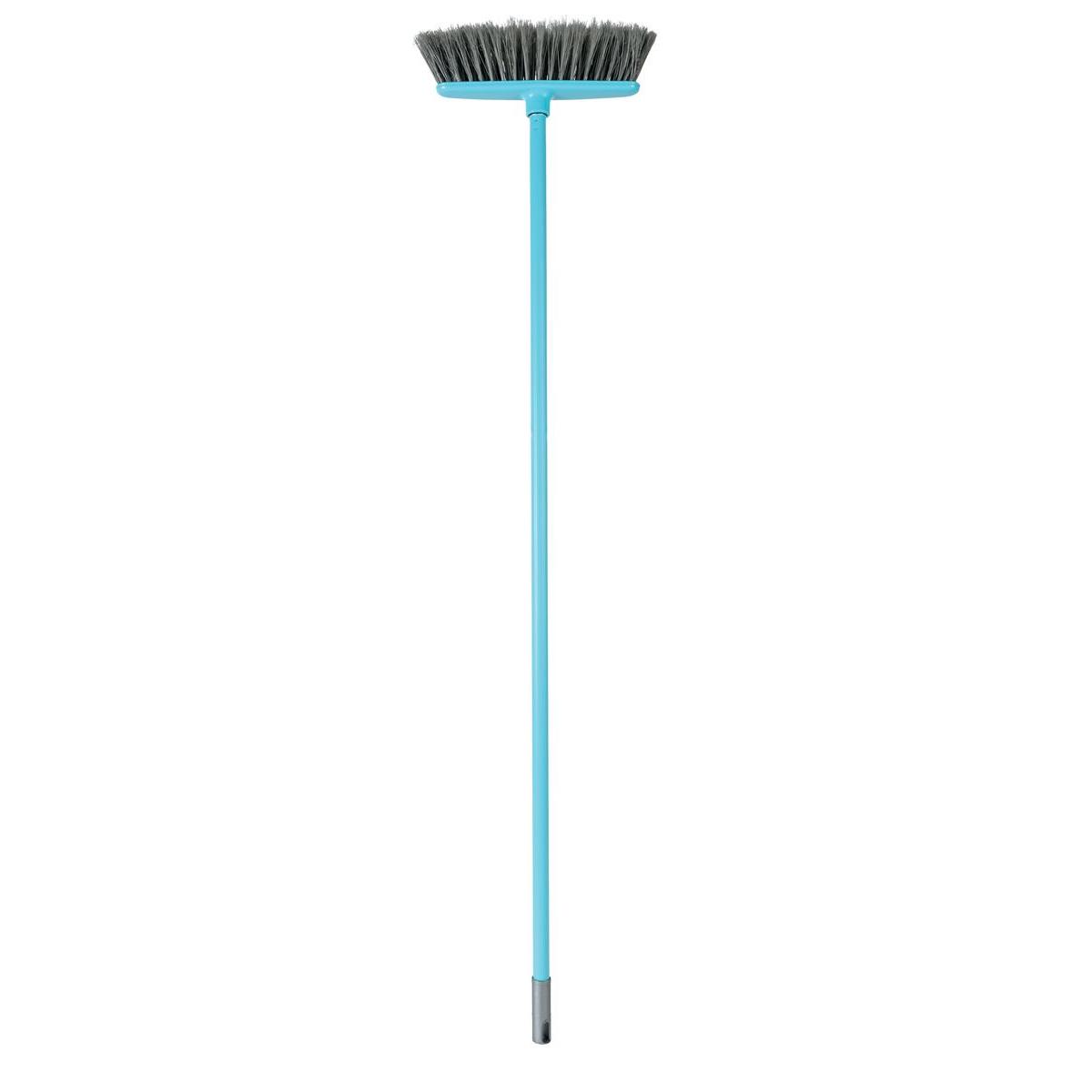 Balai Benny - Pvc et fibres synthétiques - 120 cm - Bleu ou violet Balai Benny - Pvc et fibres synthétiques - 120 cm - Bleu ou violet