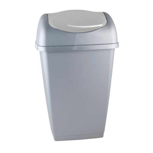 Poubelle Grace 50 L Gris Poubelles La Foir Fouille