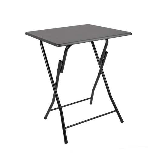 Table Pliante 60 X 60 X H 75 Cm Noir Meubles Pour La Cuisine
