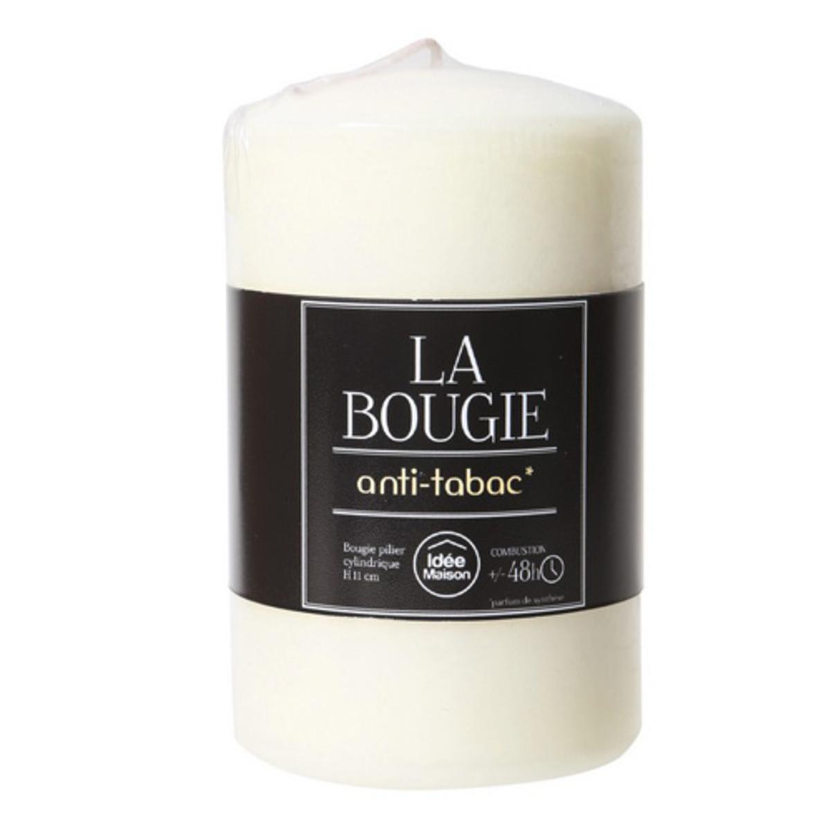 bougie anti tabac en cire blanc bougies la foir fouille