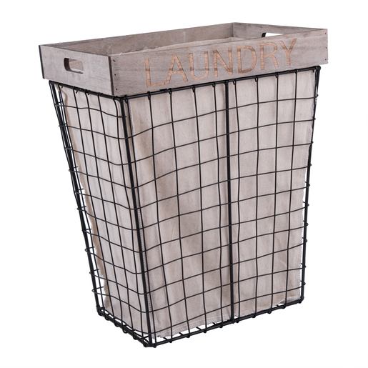 Panier A Linge Grillage Taille S Paniers Et Boites De