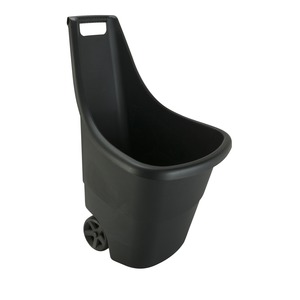 Chariot de jardin - 50 L - 51 x 56 x H 84 cm - Noir